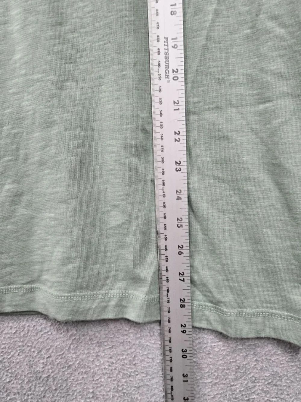 True Religion Men Shirt Large Green Henley Logo Short Sleeve Pullover Tee